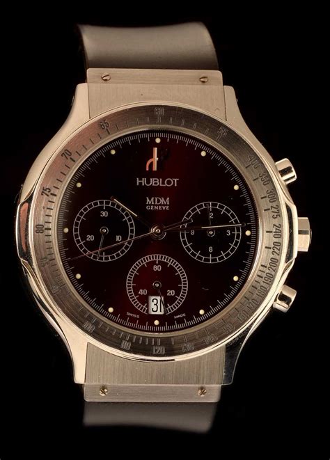 hublot mdm chronograph date|Hublot geneve chronograph titanium.